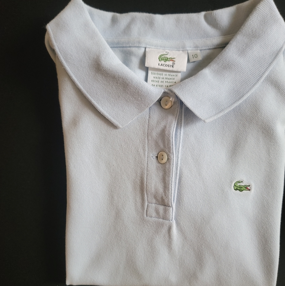 Lacoste Light Blue Polo Shirt